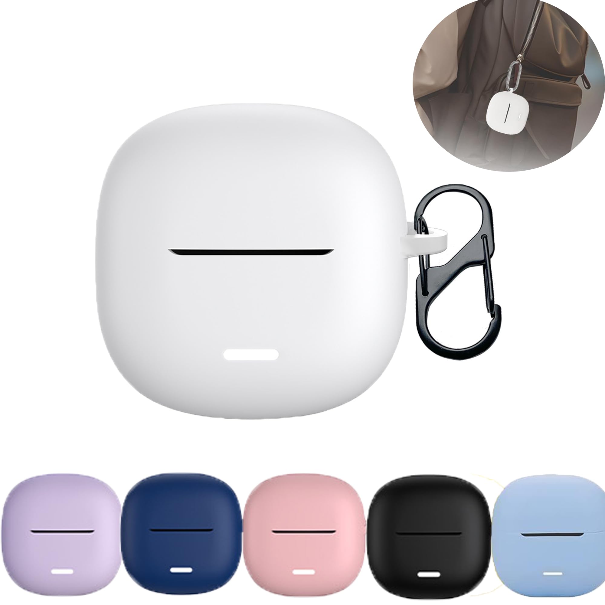 Xiaomi イヤホンケース ホワイト Amazon | FOR Redmi Buds 6 lite イヤホンケース【2025新型-紛失
